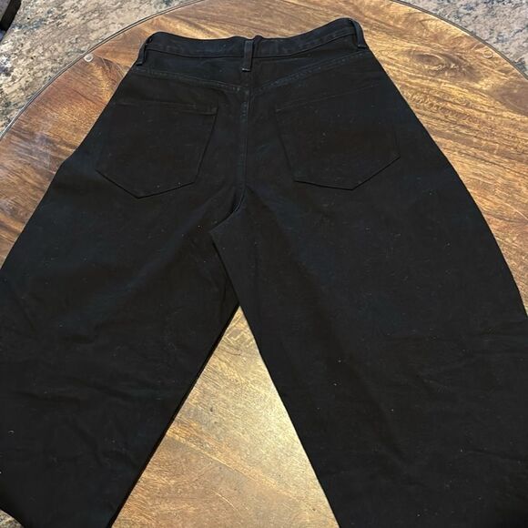 Goldsign black denim jeans pattern G1624 size 27 NWOT - Picture 6 of 7